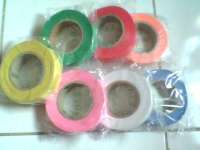 Pita Survey/ Flagging Tape Warna, Merah, Hijau, Kuning, Biru, Putih, Pink, Orange. Call: 29433824